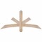 Ekena Millwork Alberta Smooth Timber Gable Bracket, Douglas Fir, 48"W x 22"H x 3 1/2"D x 3 1/2"F, 11/12 Pitch GBW048X22X0404ALB00SDF - alternate 1